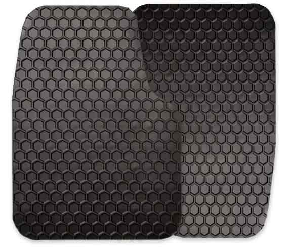 Hexomat floor mats | DeLoreanDirectory.com