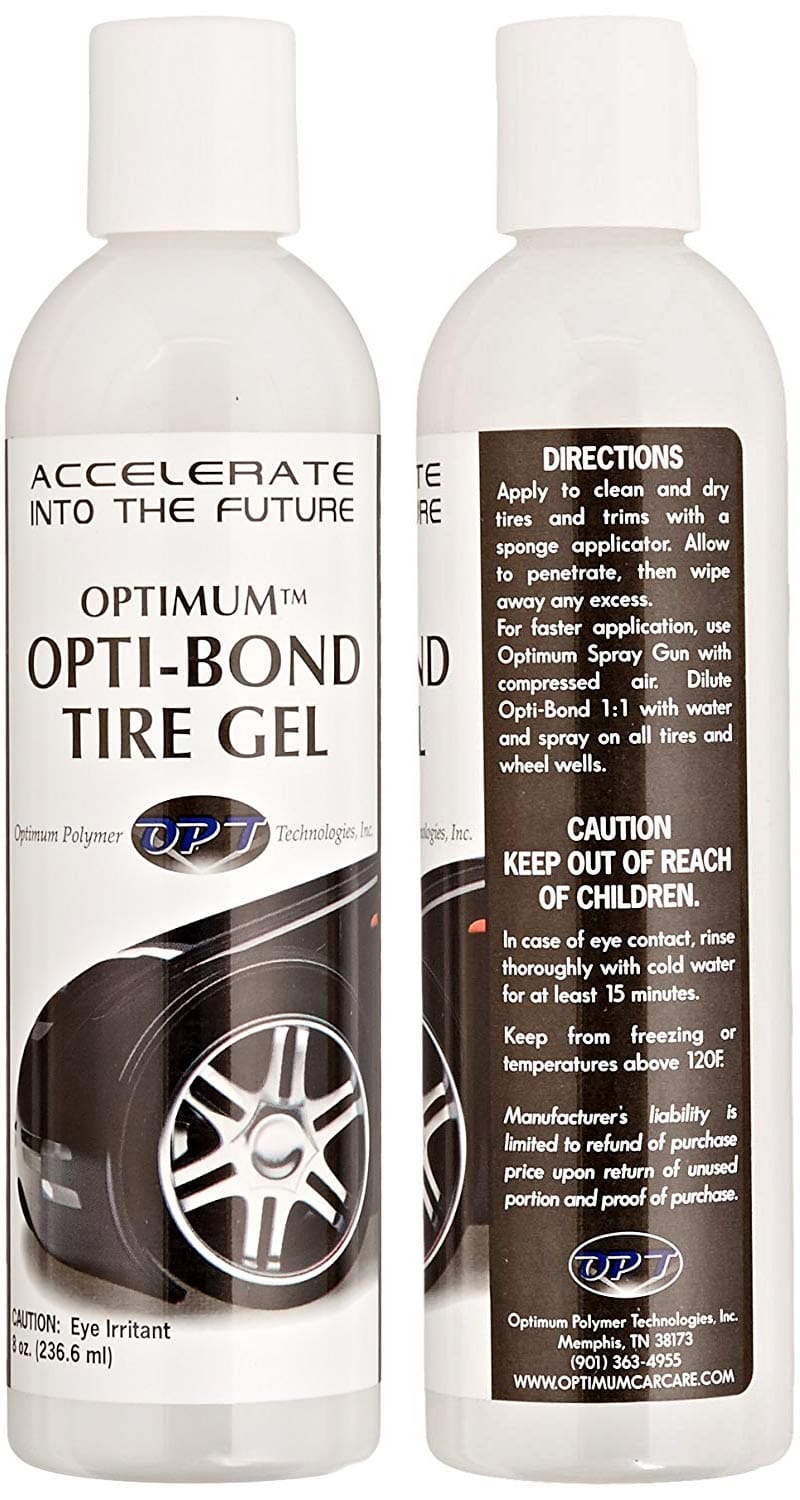 Optimum Opti-Bond Tire Gel | DeLoreanDirectory.com