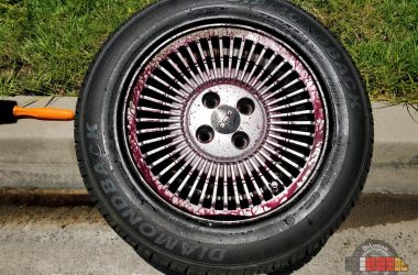 Sonax Wheel Cleaner Plus is Magic On DeLorean Rims | DeLoreanDirectory.com