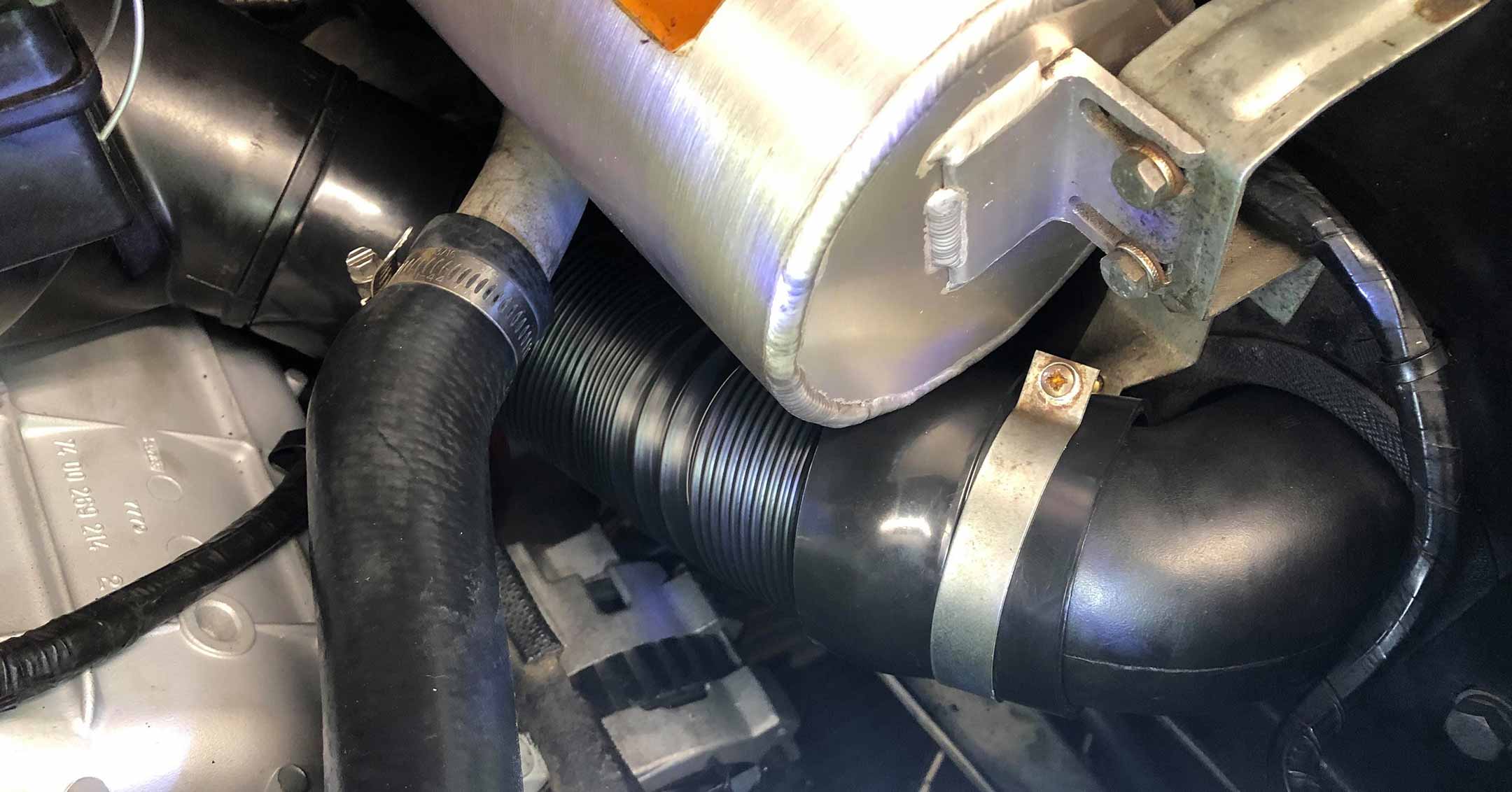 Cold Air Intake Update | DeLoreanDirectory.com