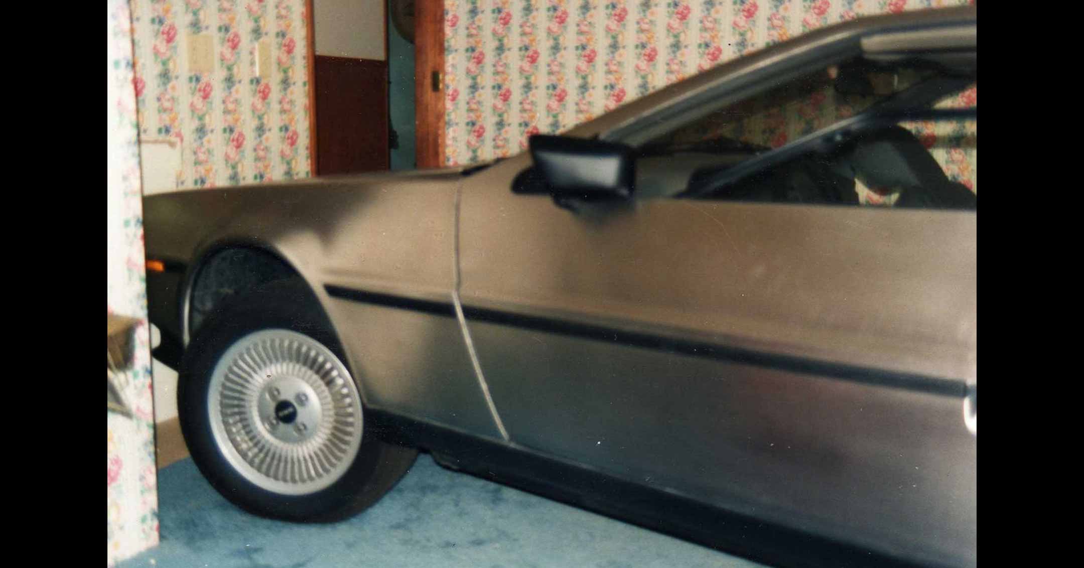 The DeLorean in the bedroom | DeLoreanDirectory.com