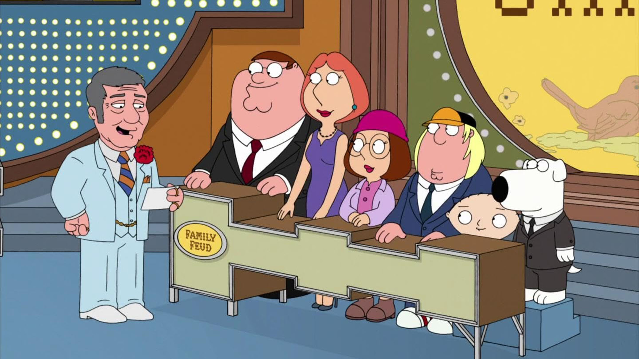 Family Guy - S08E10 - Big Man on Hippocampus | DeLoreanDirectory.com