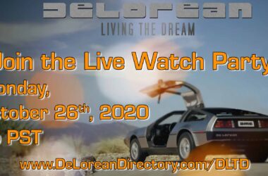 Live Watch Pary - DeLorean, Living The Dream | DeLoreanDirectory.com