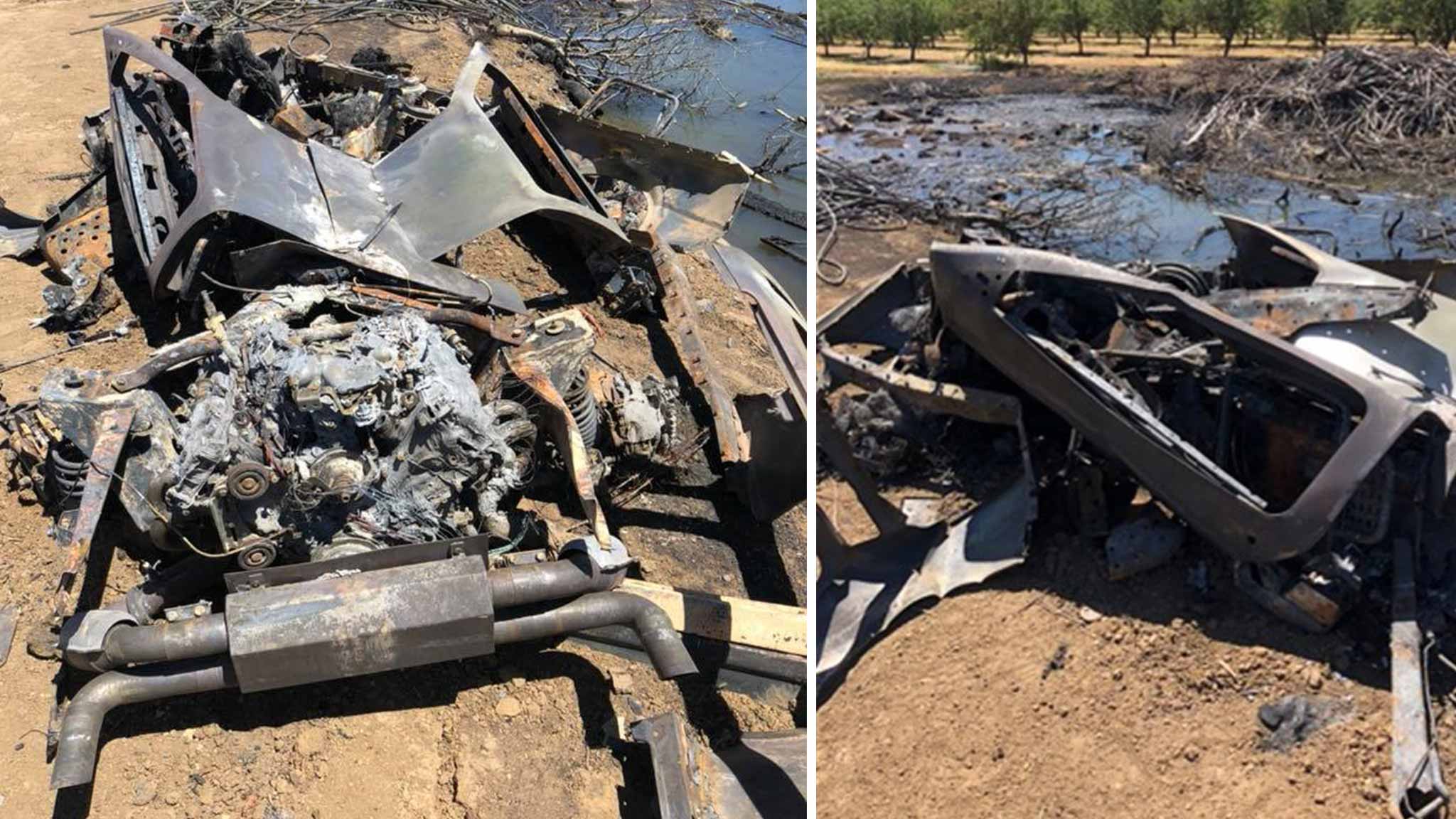 Stolen, Melted DeLorean | DeLoreanDirectory.com