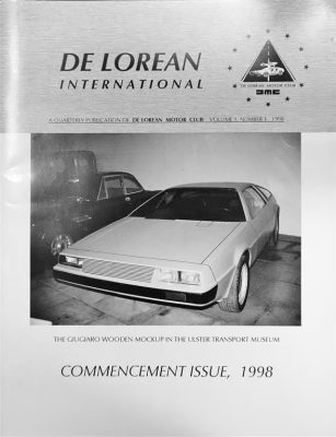 DeLorean International Magazine - 1998 Vol. 1, No. 1 | DeLoreanDirectory.com