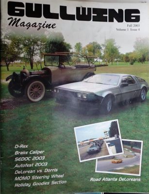Gullwing Magazine - 2003 Fall | DeLoreanDirectory.com