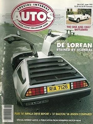 Special Interest Autos Magazine - May-June 1995, Number 147 | DeLoreanDirectory.com